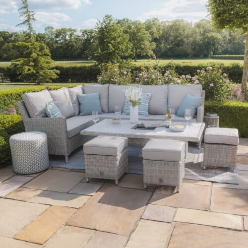 Oxford Rattan Corner Dining Set