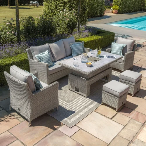 Oxford Sofa Rattan Dining Set